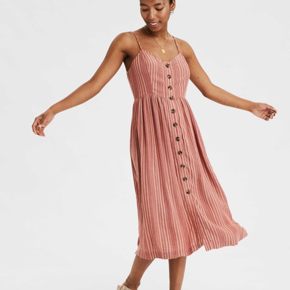 AE midi striped dress
